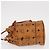 Borsa a Spalla MCM Logogram Vicetos in Pelle PVC Marrone Oro Auth BA8641 D'oro - vista 5