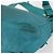Borsa a Spalla PRADA in Nylon Blu Turchese Argento Autentica 156016 - vista 12