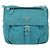 Borsa a Spalla PRADA in Nylon Blu Turchese Argento Autentica 156016 - vista 2