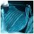 Borsa a Spalla PRADA in Nylon Blu Turchese Argento Autentica 156016 - vista 23