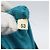 Borsa a Spalla PRADA in Nylon Blu Turchese Argento Autentica 156016 - vista 25