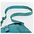 Borsa a Spalla PRADA in Nylon Blu Turchese Argento Autentica 156016 - vista 8