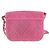 CHANEL Borsa a Spalla Matelassé in Tela Rosa Oro CC Auth 142990V D'oro - vista 2