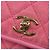 CHANEL Borsa a Spalla Matelassé in Tela Rosa Oro CC Auth 142990V D'oro - vista 20