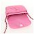 CHANEL Borsa a Spalla Matelassé in Tela Rosa Oro CC Auth 142990V D'oro - vista 21