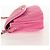 CHANEL Borsa a Spalla Matelassé in Tela Rosa Oro CC Auth 142990V D'oro - vista 3