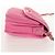 CHANEL Borsa a Spalla Matelassé in Tela Rosa Oro CC Auth 142990V D'oro - vista 4
