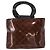 Céline Borsa a mano in tela Macadam CELINE PVC marrone nero Auth 154907 - vista 2