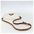 Borsa a spalla con catena Christian Dior in pelle bianca e oro Auth 155932 Bianco D'oro - vista 7