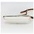 Borsa a spalla con catena Christian Dior in pelle bianca e oro Auth 155932 Bianco D'oro - vista 9