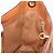 Céline Borsa a Spalla in Tela Macadam CELINE in Pelle PVC Marrone Oro Auth 154717 D'oro - vista 21