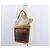 Céline Borsa a Spalla in Tela Macadam CELINE in Pelle PVC Marrone Oro Auth 154717 D'oro - vista 23
