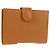 CHANEL Portafoglio Compatto Pelle Caviar Marrone Oro CC Auth am9835V D'oro