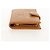 CHANEL Portafoglio Compatto Pelle Caviar Marrone Oro CC Auth am9835V D'oro - vista 4
