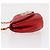 CHANEL Borsa a Spalla con Catena Matelassé Camelia in Pelle di Agnello Rossa Oro CC Auth 154769 Rosso D'oro - vista 4