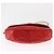 CHANEL Borsa a Spalla con Catena Matelassé Camelia in Pelle di Agnello Rossa Oro CC Auth 154769 Rosso D'oro - vista 5