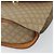 Céline Borsa a Spalla in Tela Macadam CELINE PVC Beige Oro Auth 157670 D'oro - vista 10