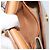 Céline Borsa a Spalla in Tela Macadam CELINE PVC Beige Oro Auth 157670 D'oro - vista 20