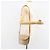 Céline Borsa a Spalla in Tela Macadam CELINE PVC Beige Oro Auth 157670 D'oro - vista 22