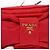 Borsa a Spalla PRADA Nylon Rossa Oro Auth 152289SAV Rosso D'oro - vista 15