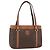 Céline Borsa a mano in tela Macadam CELINE in pelle PVC marrone oro Auth ki6186 D'oro
