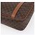 Céline Borsa a mano in tela Macadam CELINE in pelle PVC marrone oro Auth ki6186 D'oro - vista 15