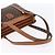 Céline Borsa a mano in tela Macadam CELINE in pelle PVC marrone oro Auth ki6186 D'oro - vista 7