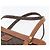 Céline Borsa a mano in tela Macadam CELINE in pelle PVC marrone oro Auth ki6186 D'oro - vista 8