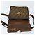Borsa a Spalla in Tela Zucca FENDI Nera Marrone Auth ar13781 Nero - vista 10