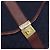 Céline Borsa a Spalla Celine C Sulky in Tela Blu Navy e Oro Auth BA8171 D'oro - vista 17