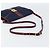 Céline Borsa a Spalla Celine C Sulky in Tela Blu Navy e Oro Auth BA8171 D'oro - vista 7