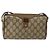 Borsa Sherry Line GG Supreme Web in PVC beige e oro 89 02 018 Auth BA6558 di GUCCI D'oro - vista 13