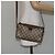 Borsa Sherry Line GG Supreme Web in PVC beige e oro 89 02 018 Auth BA6558 di GUCCI D'oro - vista 21