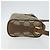 Borsa Sherry Line GG Supreme Web in PVC beige e oro 89 02 018 Auth BA6558 di GUCCI D'oro - vista 3
