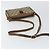 Borsa Sherry Line GG Supreme Web in PVC beige e oro 89 02 018 Auth BA6558 di GUCCI D'oro - vista 7