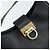 Sac à bandoulière Gancini en cuir noir et or Auth BA8226 de Salvatore Ferragamo Doré - vue 10