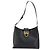 Sac à bandoulière Gancini en cuir noir et or Auth BA8226 de Salvatore Ferragamo Doré - vue 13
