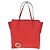 GUCCI Bolsa Tote entrelaçada em couro vermelho e dourado 353581 Auth am9922V - vista 13