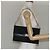 Borsa a spalla in tela Trotter Christian Dior nera e oro Auth bs29925 Nero D'oro - vista 21