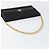 Borsa a spalla in tela Trotter Christian Dior nera e oro Auth bs29925 Nero D'oro - vista 7