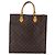 LOUIS VUITTON Borsa Sac Plat Monogram M51140 LV Auth BA6669 Monogramma - vista 2