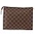 LOUIS VUITTON Poche Toilette 26 Damier Ebene N47543 Auth LV 148767 - vista 2
