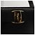 Salvatore Ferragamo Vala Präge-Tote aus Leder in Schwarz und Gold Auth BA7328 Golden - Ansicht 10