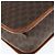 Céline Borsa a Spalla in Tela Macadam CELINE in Pelle PVC Marrone Oro Auth 149062 D'oro - vista 16