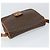 Céline Borsa a Spalla in Tela Macadam CELINE in Pelle PVC Marrone Oro Auth 149062 D'oro - vista 6