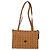 Borsa Tote MCM Logogram Vicetos in pelle PVC marrone e oro Auth gh1079 D'oro - vista 13