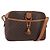 Céline Borsa a Spalla in Tela Macadam CELINE in Pelle PVC Marrone Oro Auth 151051 D'oro