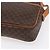 Céline Borsa a Spalla in Tela Macadam CELINE in Pelle PVC Marrone Oro Auth 151051 D'oro - vista 16