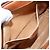 Céline Borsa a Spalla in Tela Macadam CELINE in Pelle PVC Marrone Oro Auth 151051 D'oro - vista 22