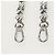 LOUIS VUITTON Kettenriemen Metall Silber LV Auth 141726M - Ansicht 7